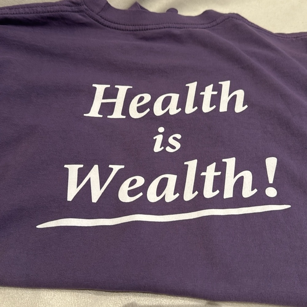 Sporty & Rich Health Is Wealth T-Shirt View 4